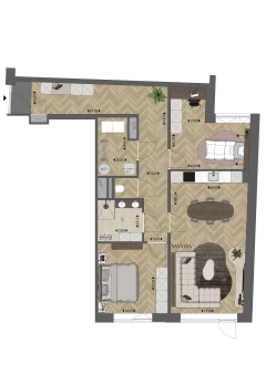 Lumen aan het Park Appartement 4 floorplan